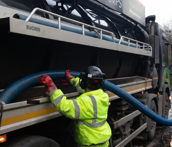 Willow Pumps Tanker - Flood Response